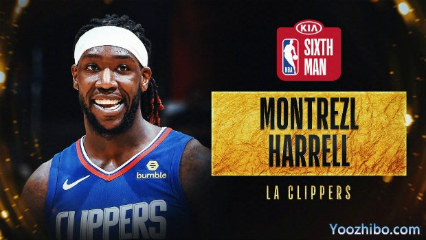 NBA最佳第六人<a href=/lanqiu/suoyou/clippers/ target=_blank class=infotextkey>快船</a>前锋哈雷尔当选