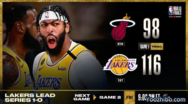 <a href=/lanqiu/suoyou/lakers/ target=_blank class=infotextkey>湖人</a>大胜<a href=/lanqiu/suoyou/heat/ target=_blank class=infotextkey>热火</a>总决赛开门红
